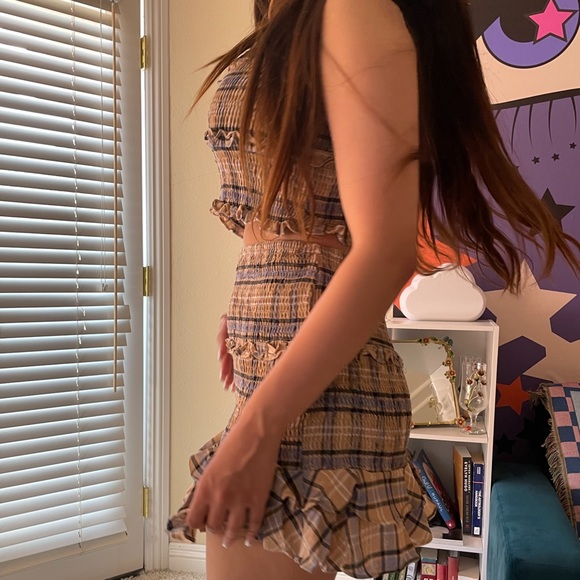 Keep it preppy smocked skirt set - Picture 3 of 4